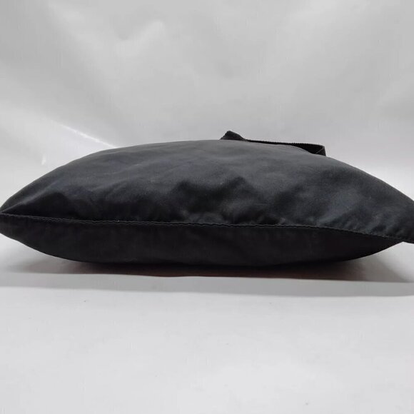 PRADA Black Tessuto Nylon Crossbody Messenger Bag - Picture 5 of 13